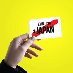 Japan-JDM Number Plate Sticker - sticckiz.com