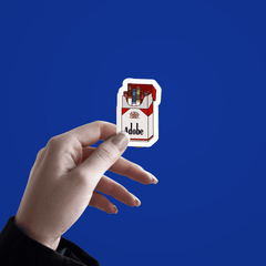 Adobe cigarette Sticker - sticckiz.com