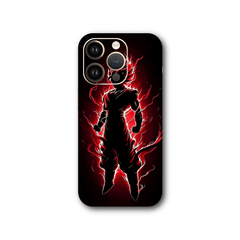 GOKU IN FIERY RED Mobile Skin - sticckiz.com