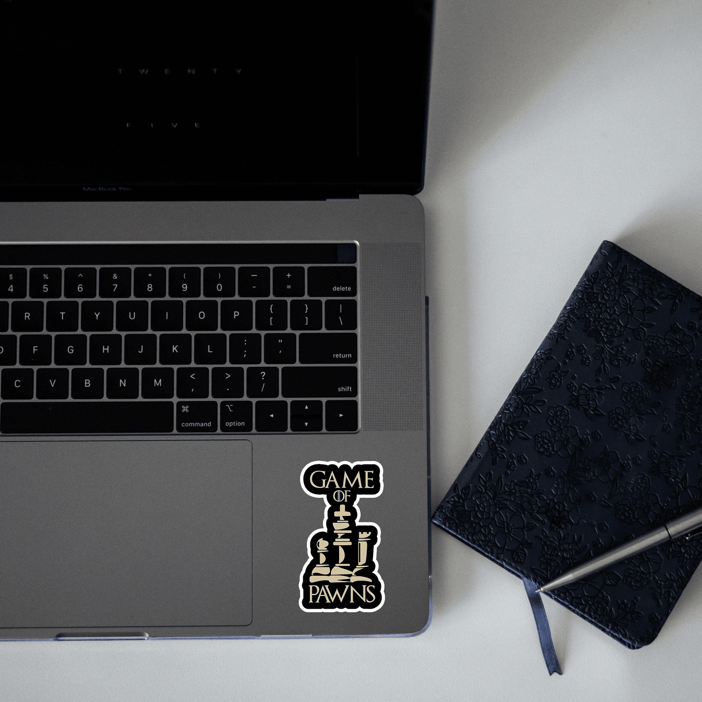 Game of Pawns Sticker - sticckiz.com