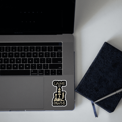 Game of Pawns Sticker - sticckiz.com
