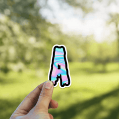 Drippy 'A' Sticker - sticckiz.com