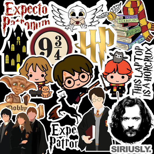 Harry Potter Sticker ( Pack of 15 ) - sticckiz.com
