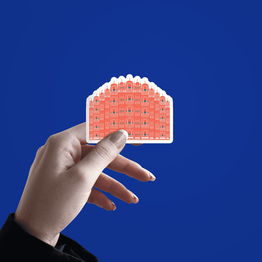 Hawa Mahal Sticker - sticckiz.com