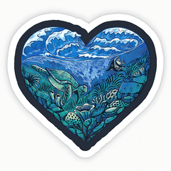 Heart Of The Ocean Sticker - sticckiz.com