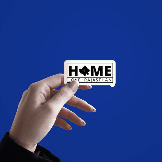home Love Rajasthan Sticker - sticckiz.com