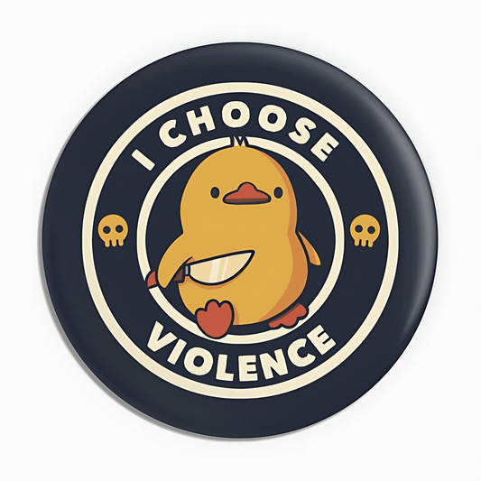 I choose Violence Sticker - sticckiz.com