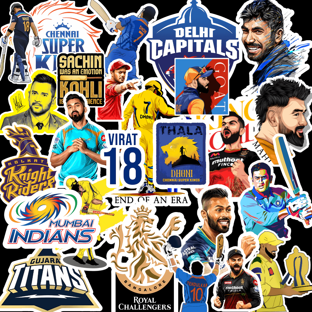 IPL Special Sticker ( Pack of 25 ) – sticckiz.com