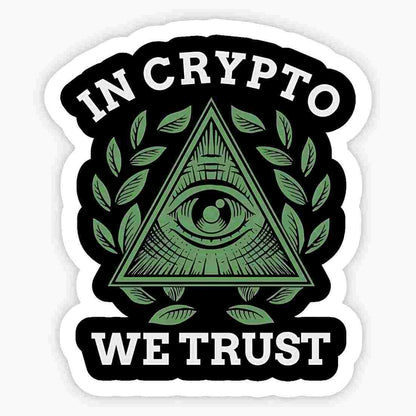 In Crypto We Trust - sticckiz.com