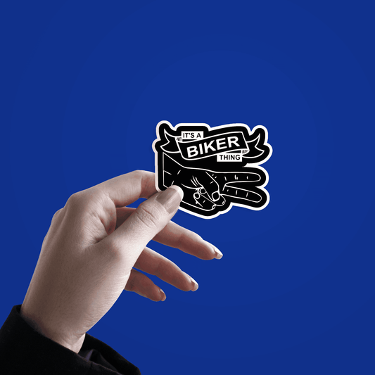 Its a biker thing Sticker - sticckiz.com