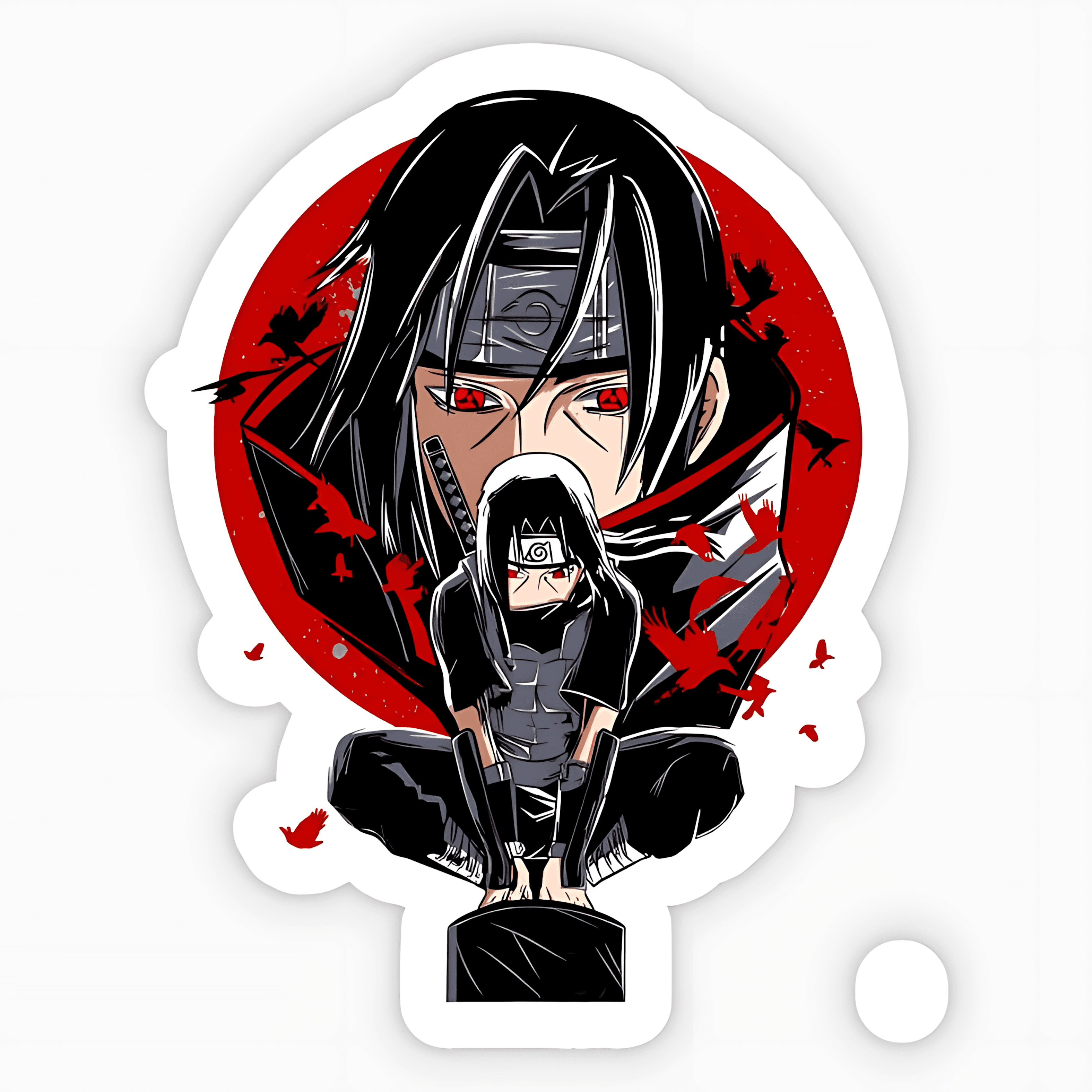Itachi Sticker - sticckiz.com