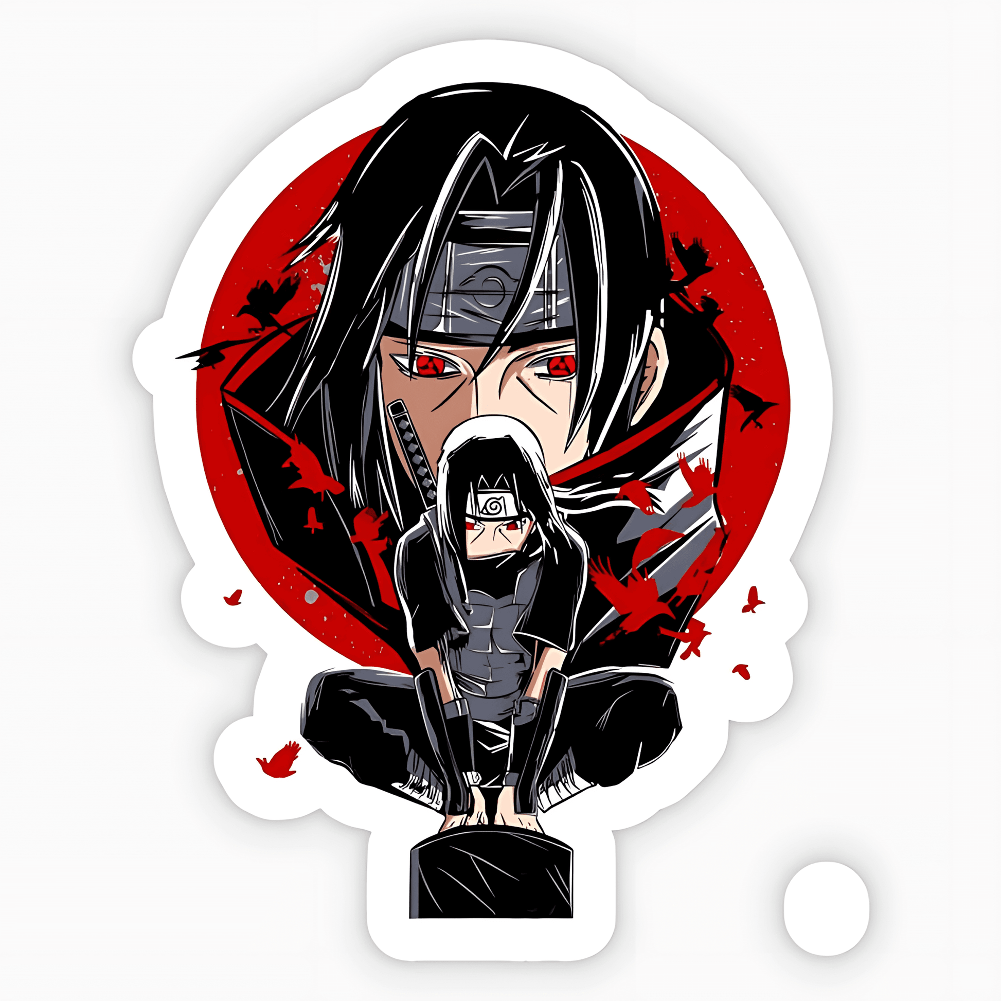 Itachi Sticker - sticckiz.com