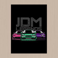 JDM Legends car poster - sticckiz.com