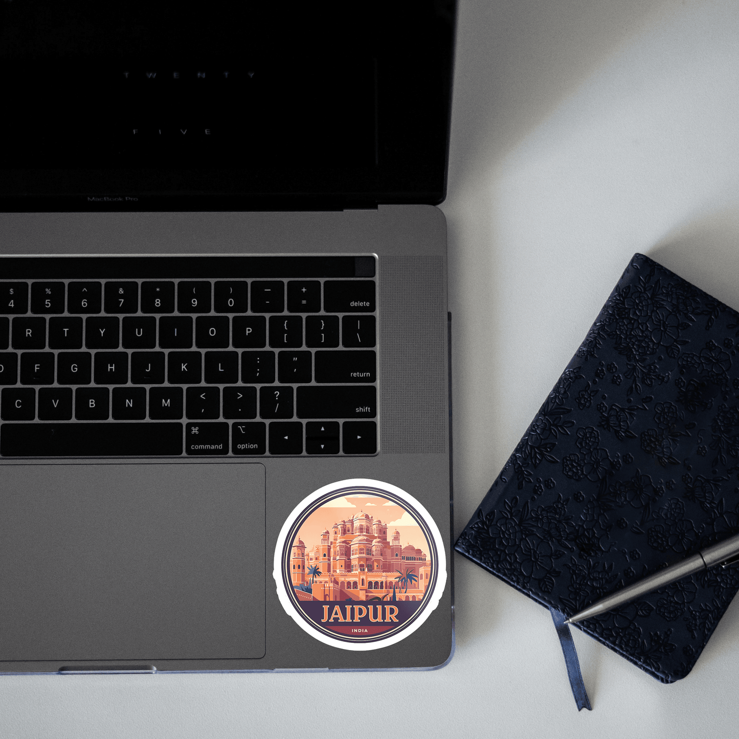 Jaipur Fort Sticker - sticckiz.com