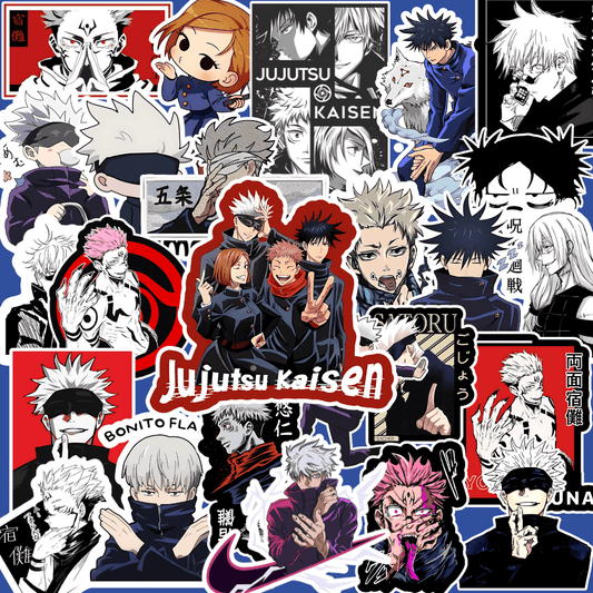 Jujutsu Kaisen Sticker ( Pack of 25 ) - sticckiz.com