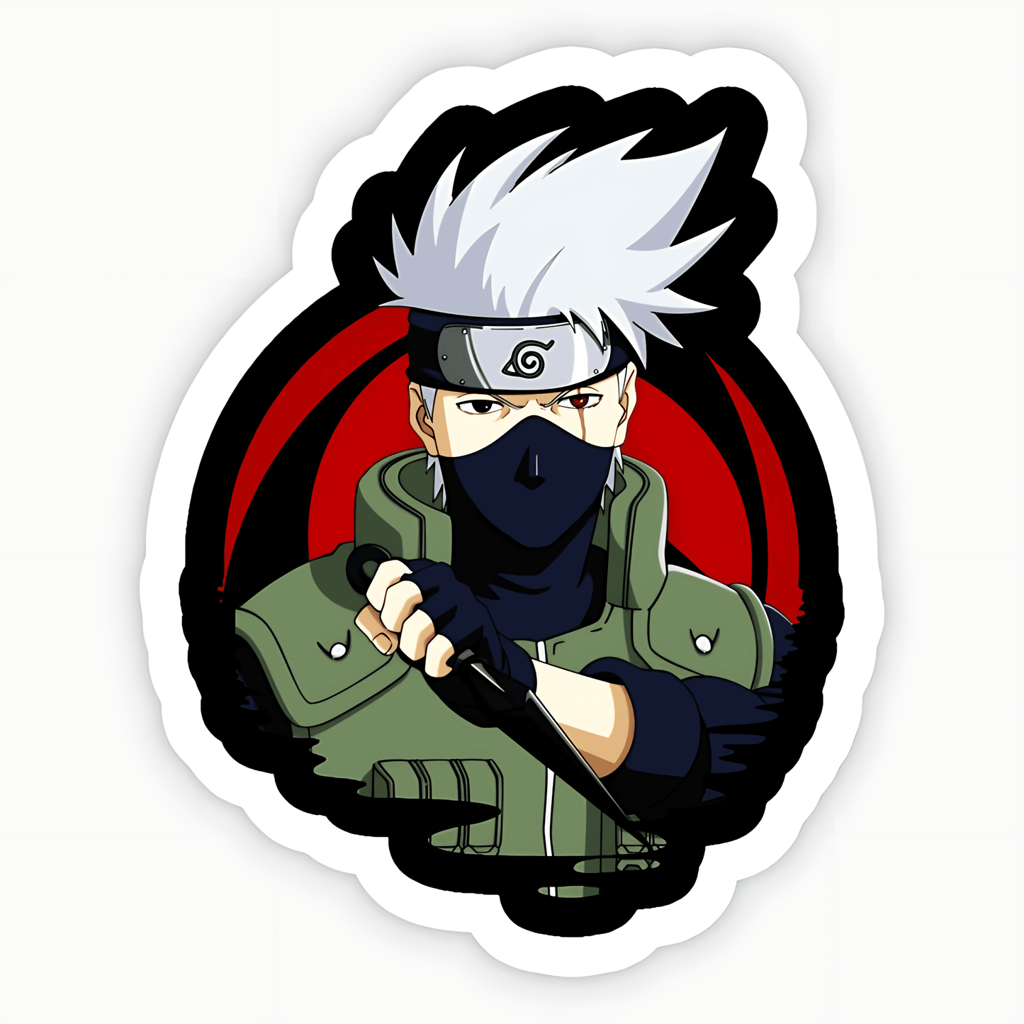 Kakashi Hatake Sticker - sticckiz.com