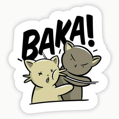 BAKA Sticker - sticckiz.com