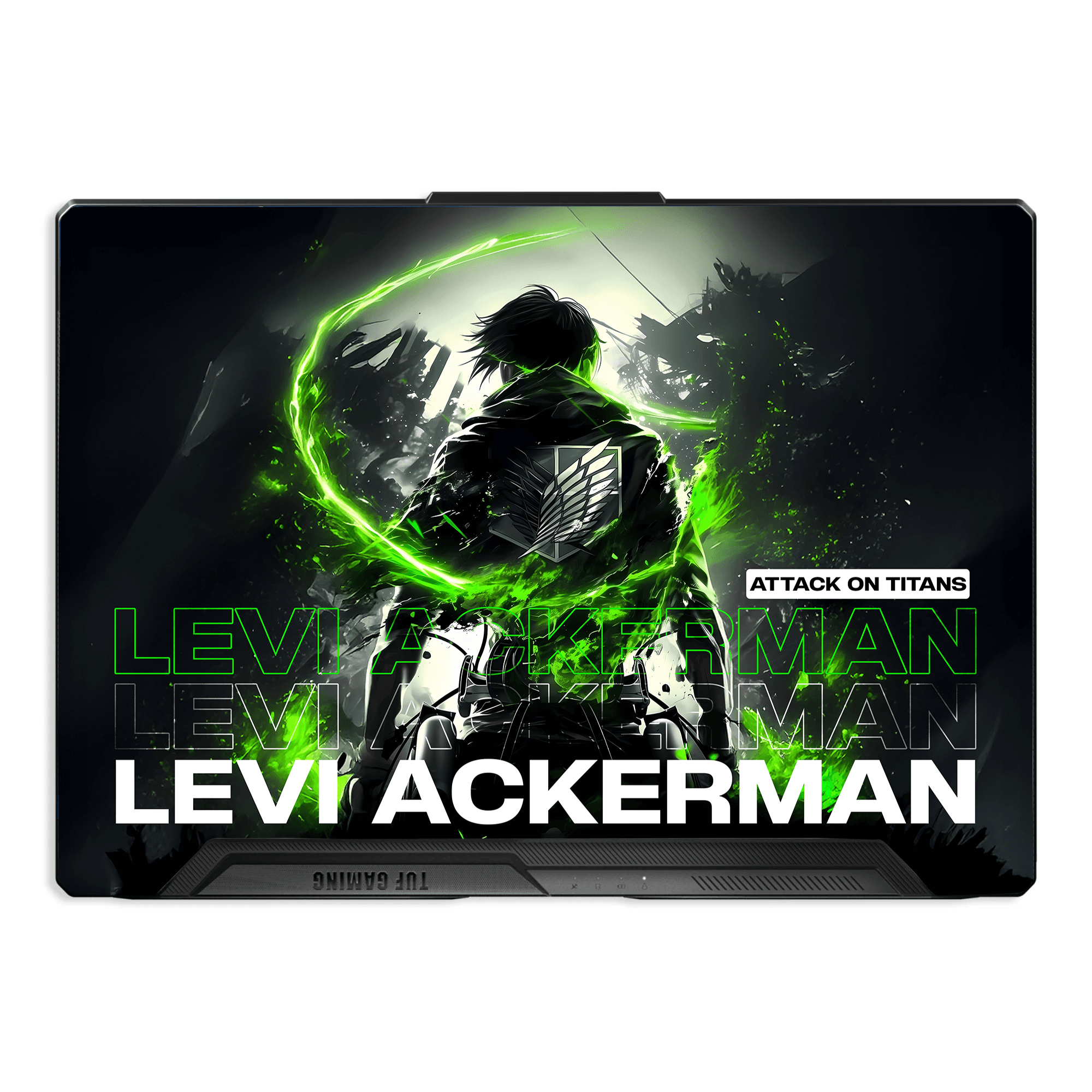 LEVI ACKERMAN Laptop Skin - sticckiz.com