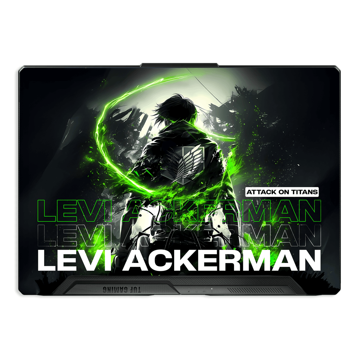 LEVI ACKERMAN Laptop Skin - sticckiz.com
