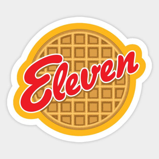 L Eggo My Eleven  Sticker