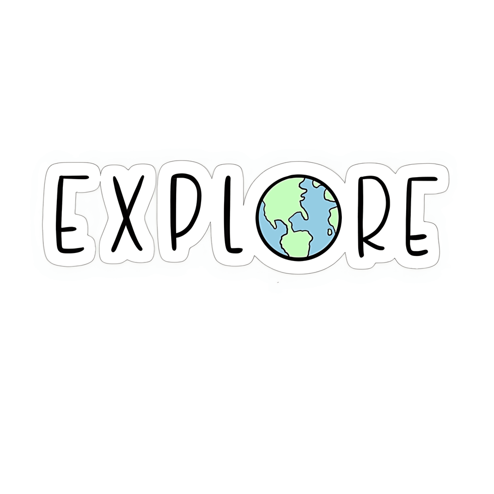 Go Explore Sticker Explore Sticker – sticckiz.com