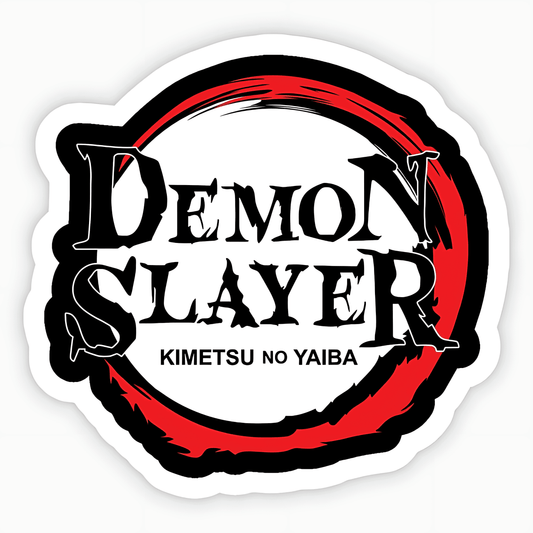 Demon Slayer Logo Sticker - sticckiz.com