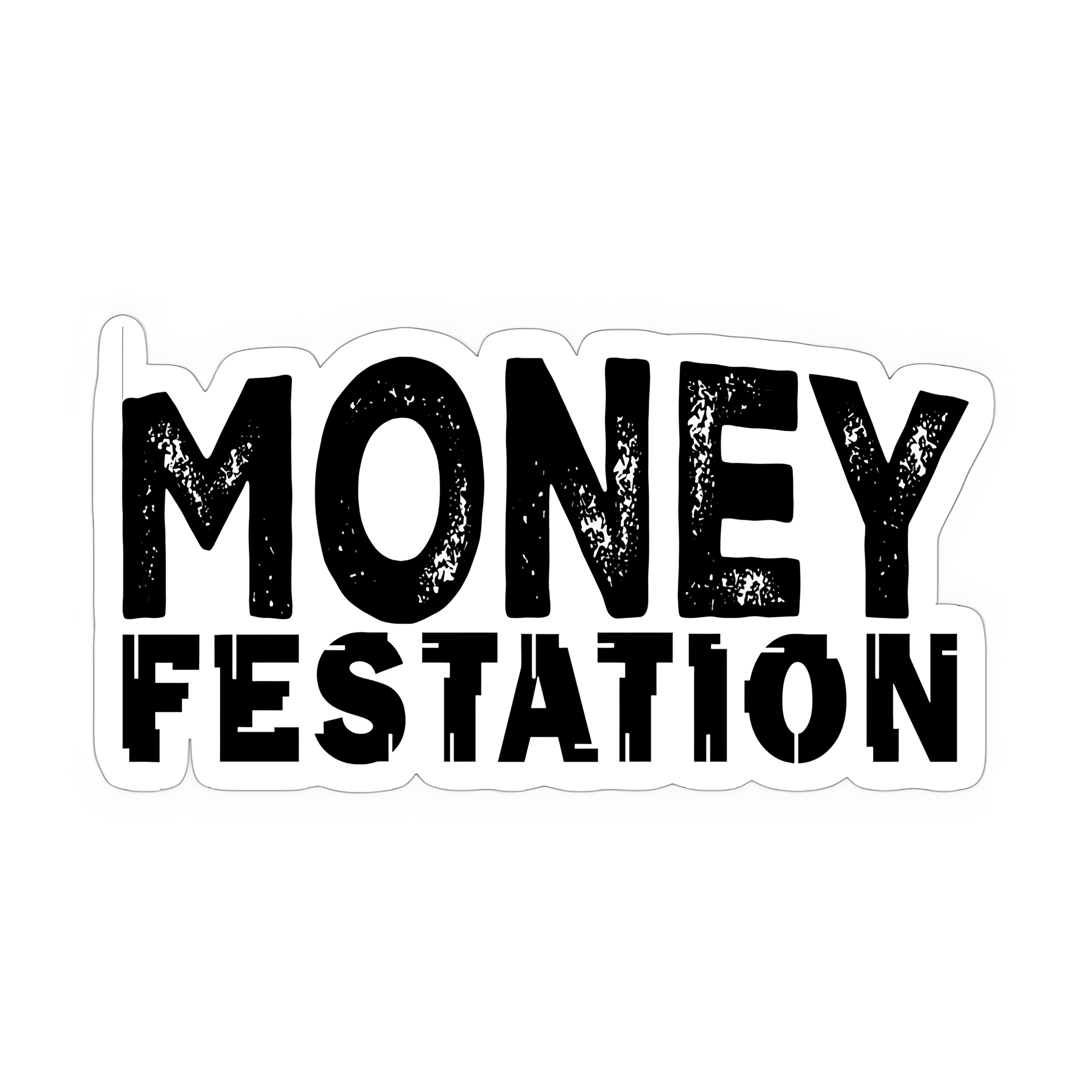 Money Festation Sticker - sticckiz.com