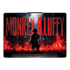 MONKEY D.LUFFY Blazing Red Laptop Skin - sticckiz.com