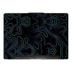 MULTICOLOR TOPOGRAPHY Laptop Skin - sticckiz.com