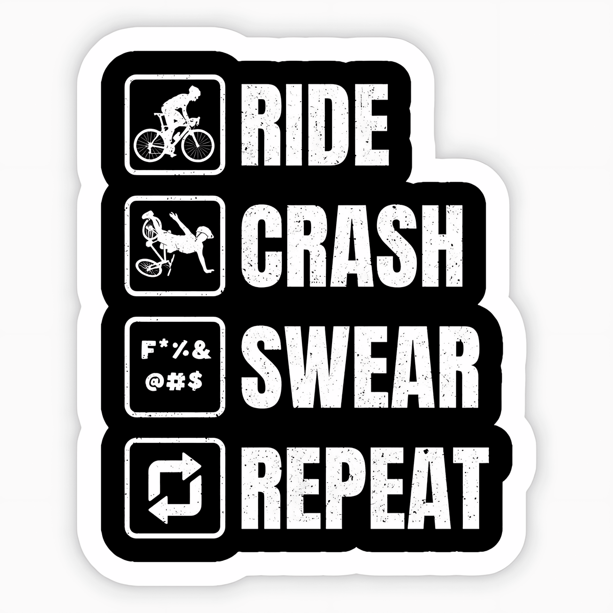Mountain Bike Mtb Sticker - sticckiz.com