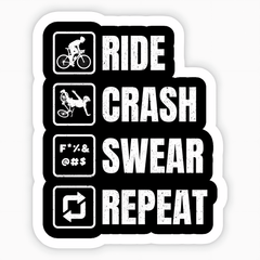 Mountain Bike Mtb Sticker - sticckiz.com