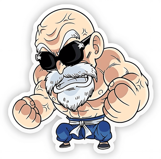 Master Roshi Sticker - sticckiz.com