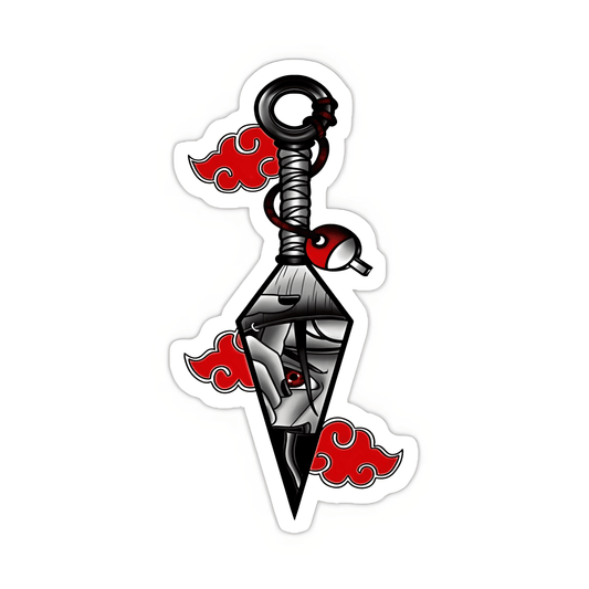 Naruto Blade Sticker - sticckiz.com