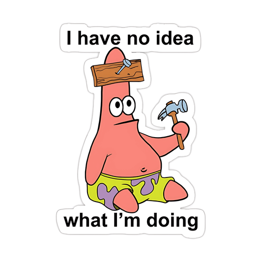Patrick star Sticker - sticckiz.com