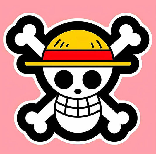 ONE PIECE LOGO STICKER - sticckiz.com