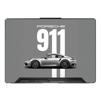 PORSCHE 911 GREY EDITION Laptop Skin - sticckiz.com