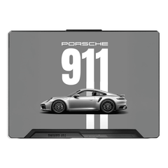 PORSCHE 911 GREY EDITION Laptop Skin - sticckiz.com