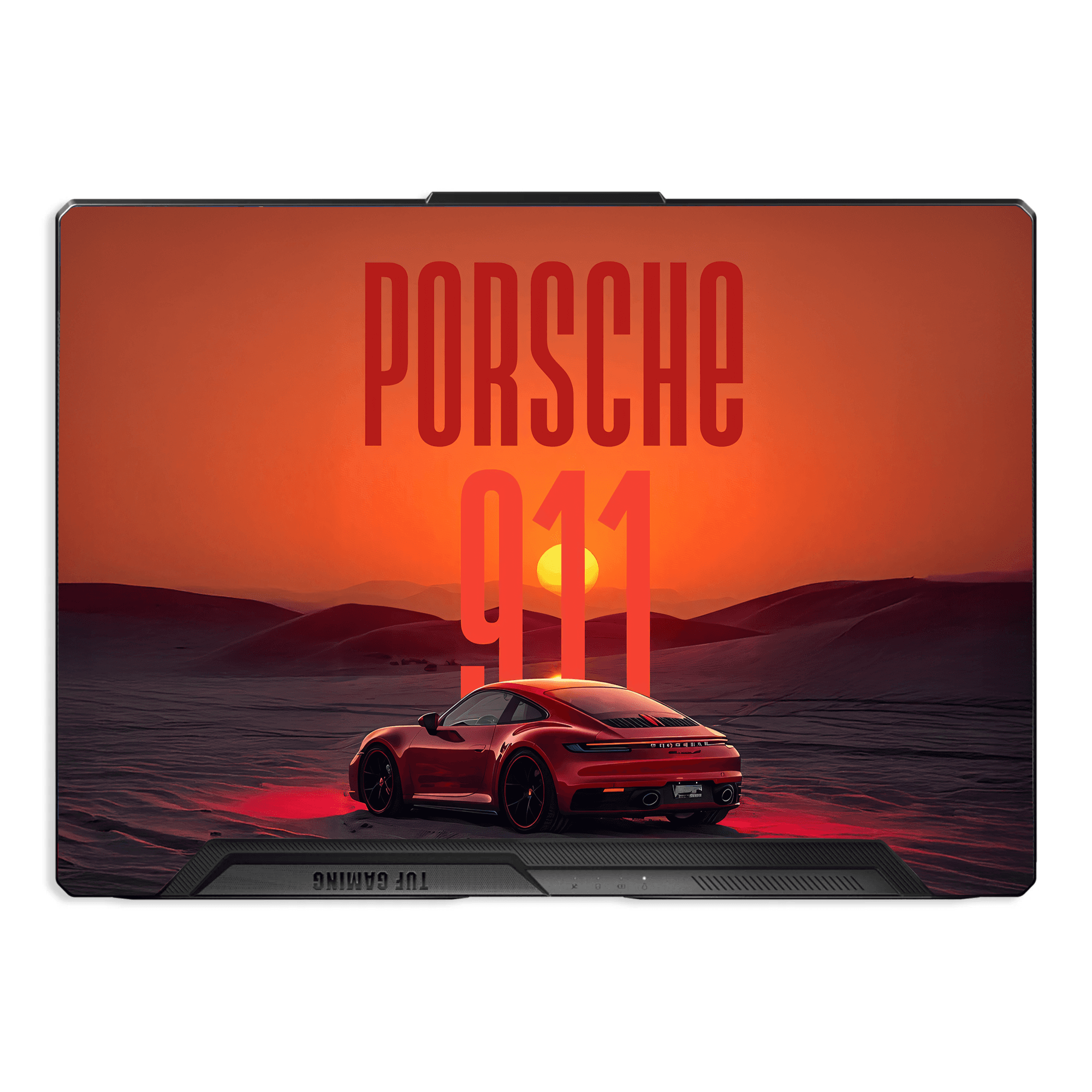 PORSCHE 911 SUNSET EDITION Laptop Skin - sticckiz.com