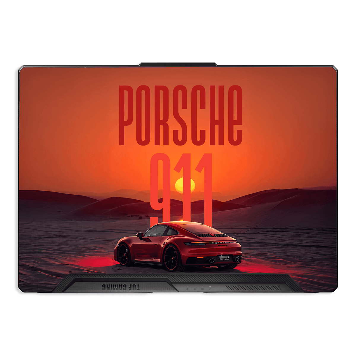PORSCHE 911 SUNSET EDITION Laptop Skin - sticckiz.com