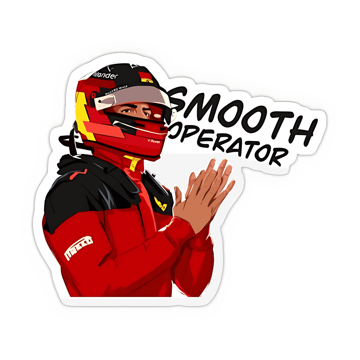 Smooth operator bike rider Sticker - sticckiz.com