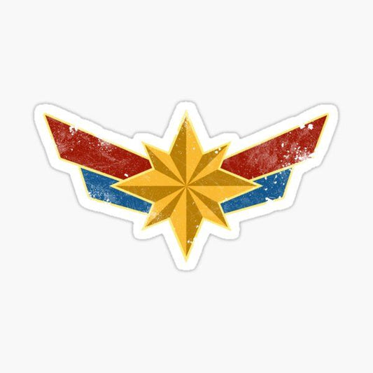 Captian Marvel logo Sticker