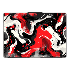 RED MARBLE Laptop Skin - sticckiz.com