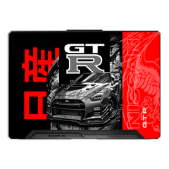 RED NISSAN GTR Laptop Skin - sticckiz.com