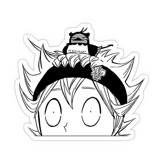 Asta shocking Sticker - sticckiz.com