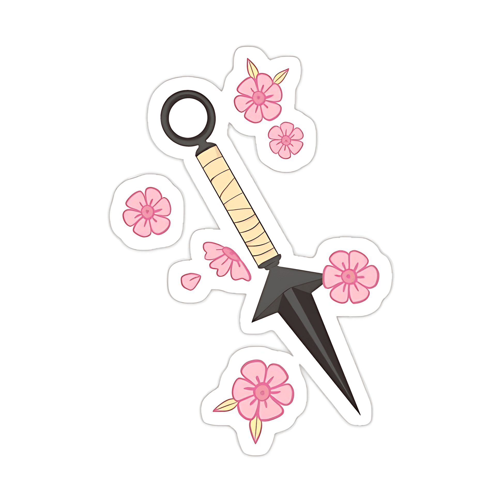 Sakura Kunai Sticker by rolss - sticckiz.com