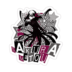 Sakura Matou Persona Version Sticker - sticckiz.com
