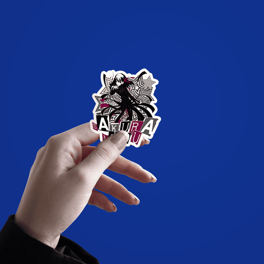 Sakura Matou Persona Version Sticker - sticckiz.com