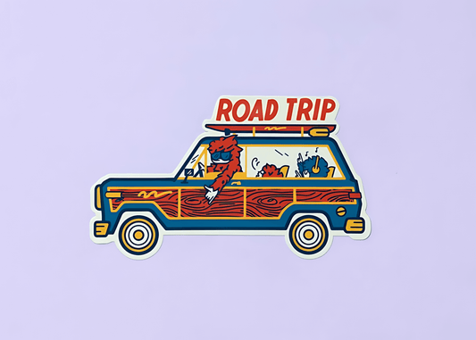 Family Road Trip Sticker - sticckiz.com