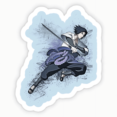 Sasuke Anime Sticker - sticckiz.com