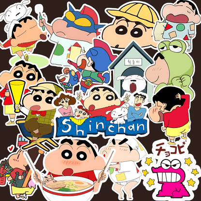Shinchan Sticker (pack of 15 ) - sticckiz.com
